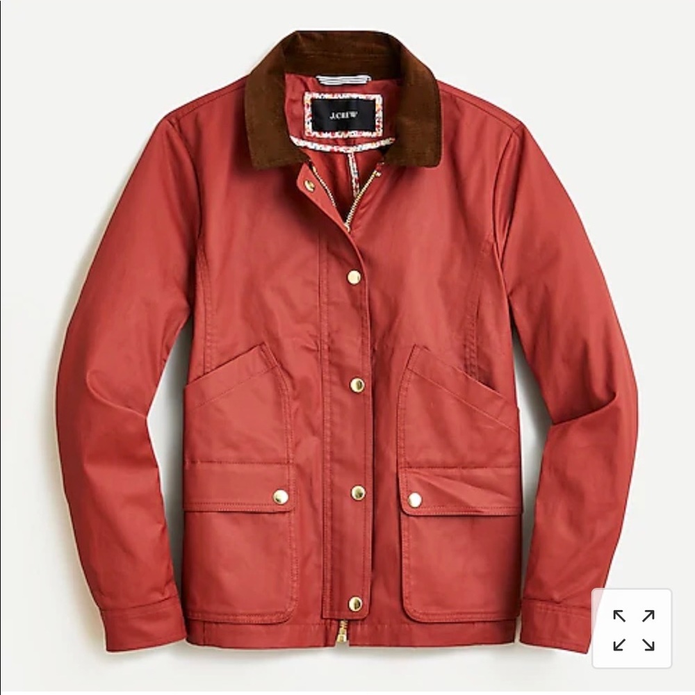 J. Crew Liberty Floral Barn Jacket